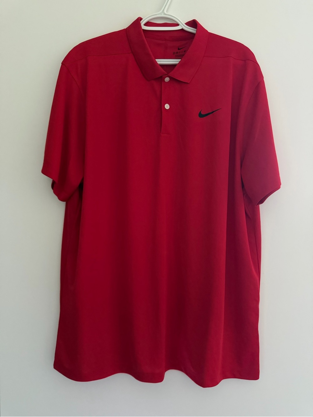 Nike Dri-FIT Red Men's Polo Shirt